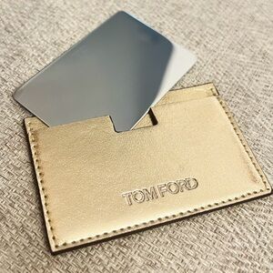 Tom Ford Mirror with Gold Holder